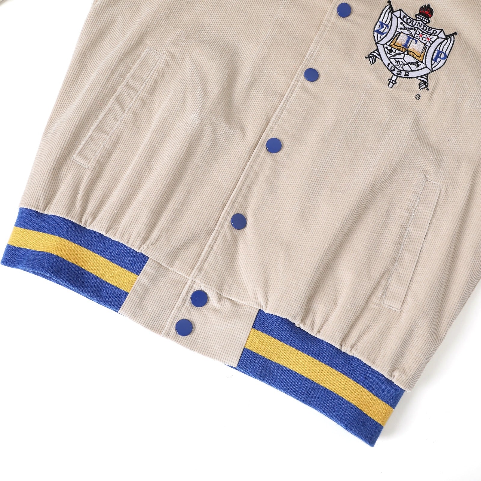 SGRho Neutral Corduroy Jacket Read Description