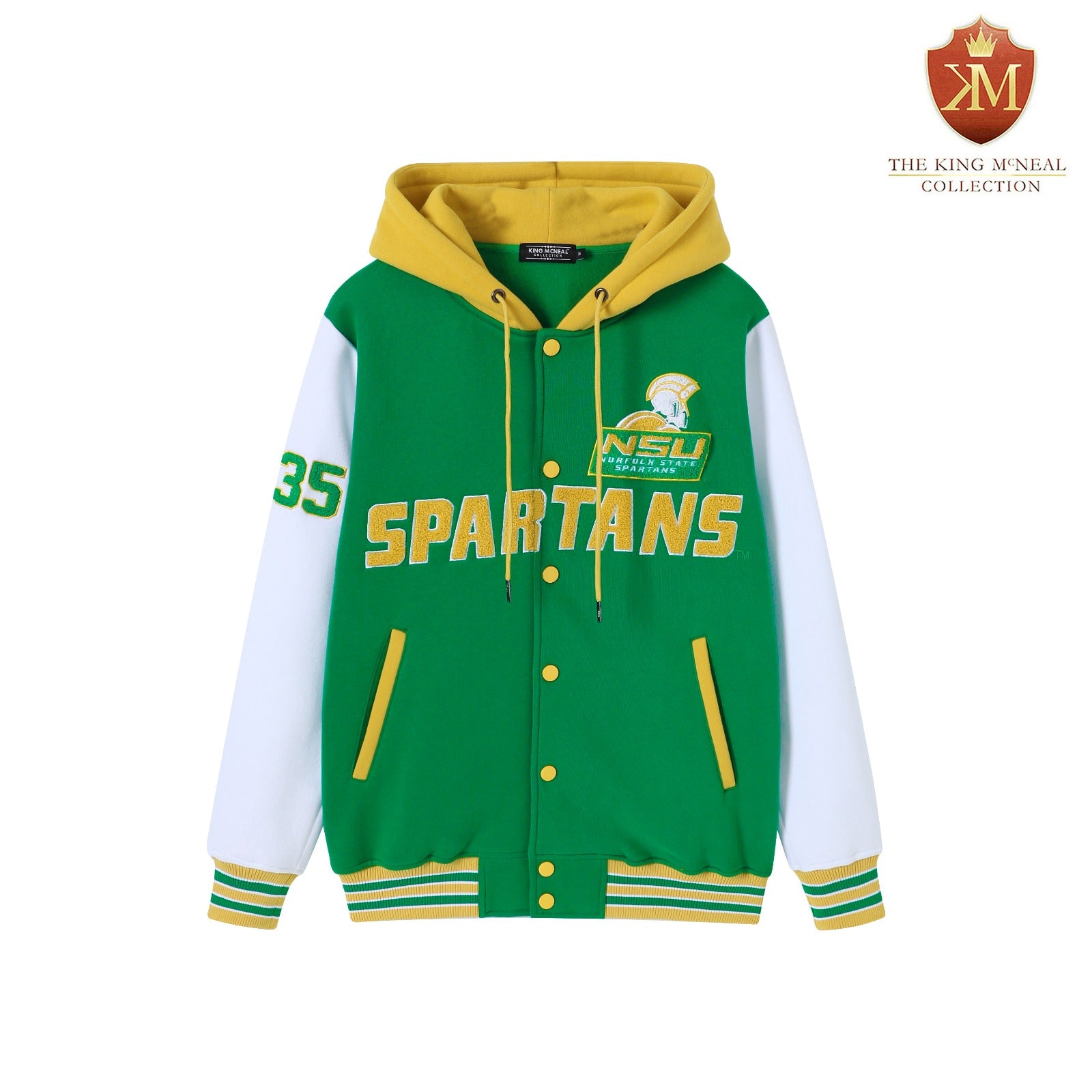 Norfolk State Green Fleece Jacket