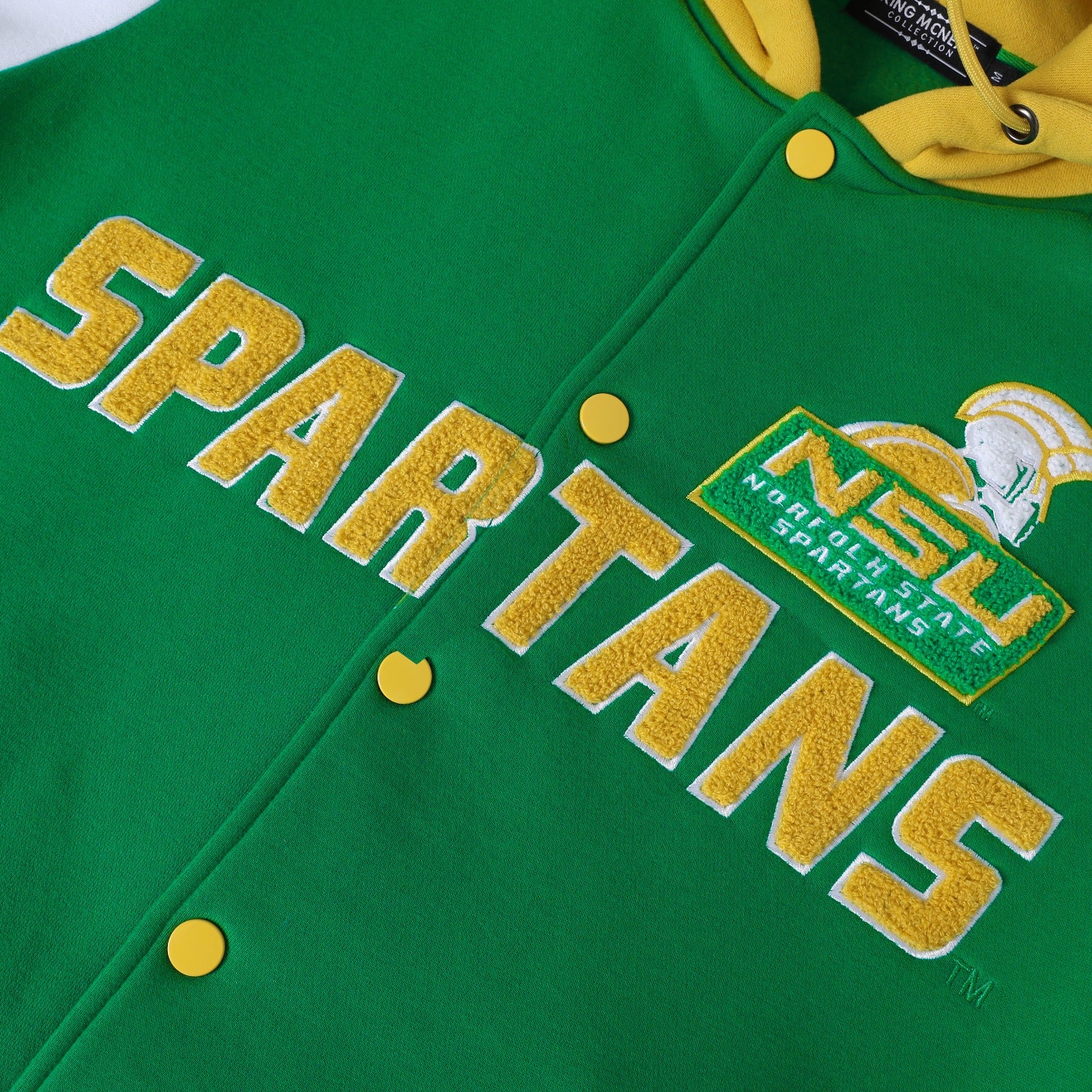 Norfolk State Green Fleece Jacket