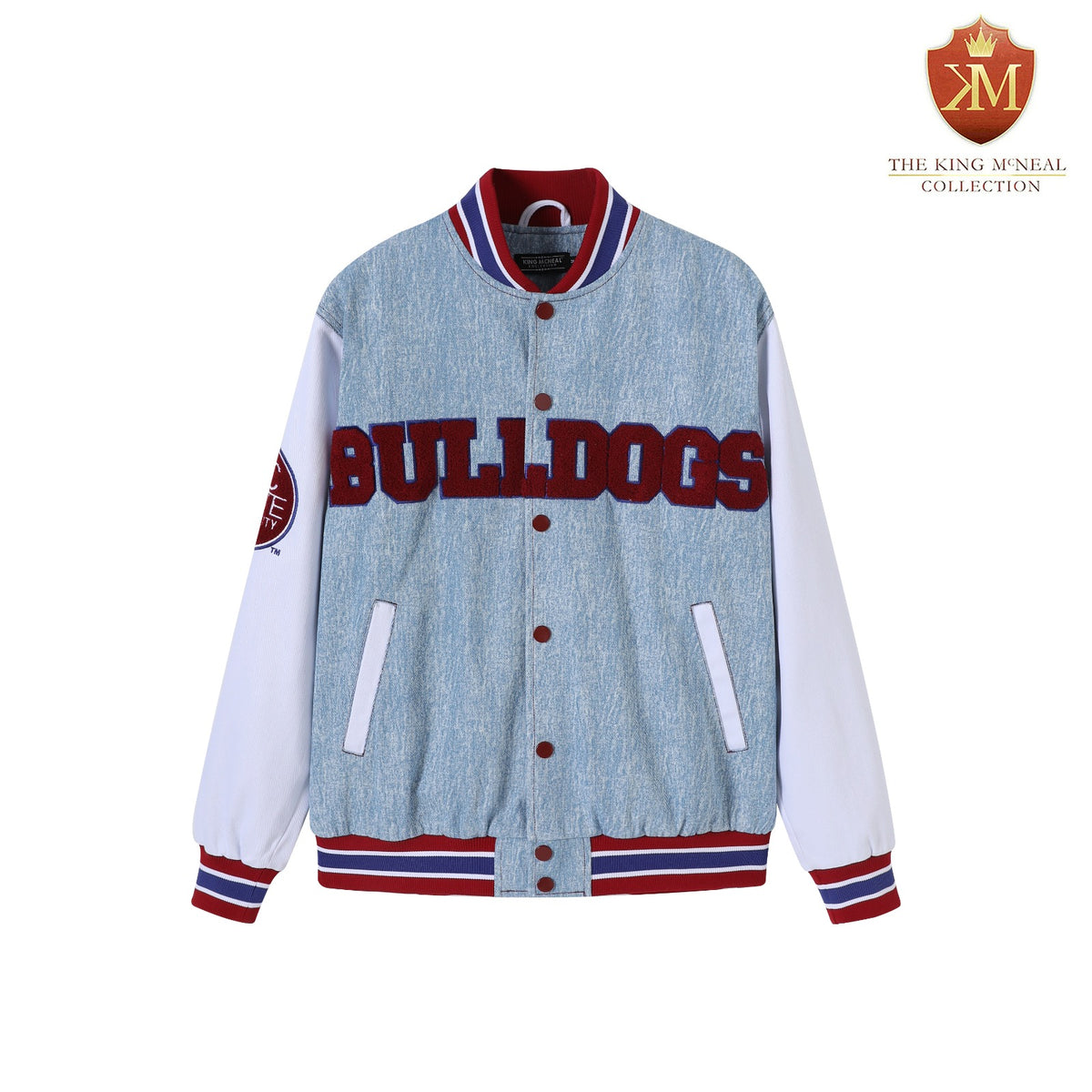 South Carolina State Denim Bomber Jacket
