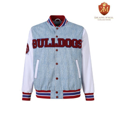 South Carolina State Denim Bomber Jacket