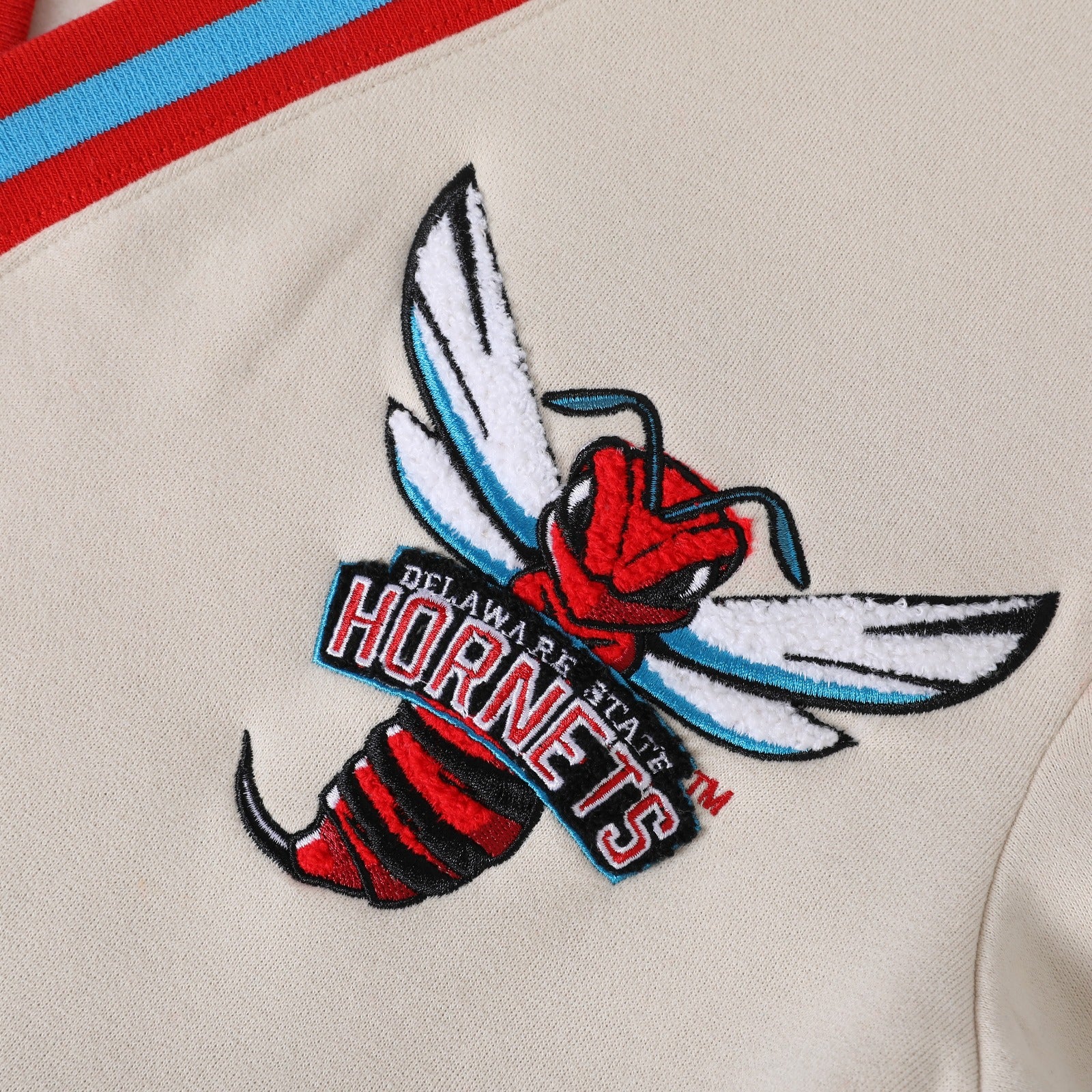 Delaware State Neutral Fleece Cardigan