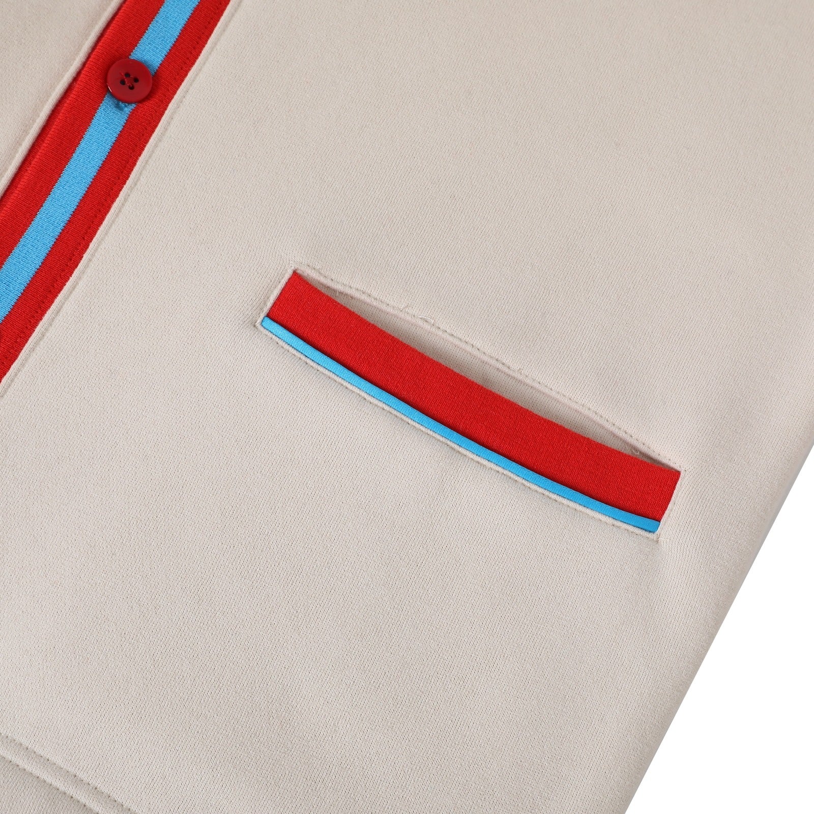 Delaware State Neutral Fleece Cardigan