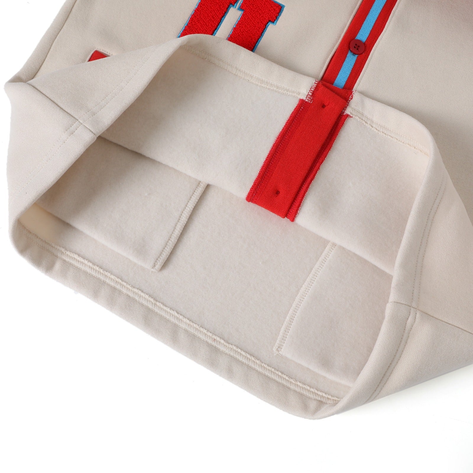 Delaware State Neutral Fleece Cardigan