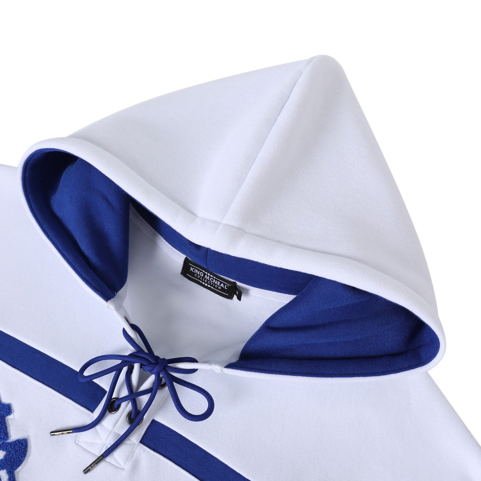 Hampton University White Hockey Hoodie