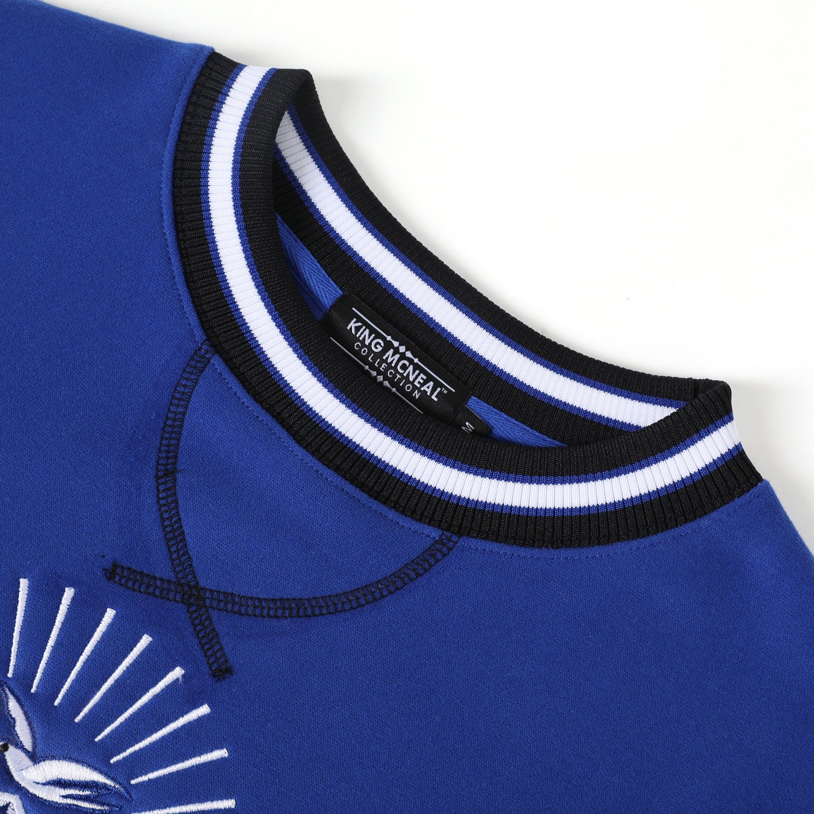 Phi Beta Sigma Blue Crest Chenille Crewneck sweatshirt