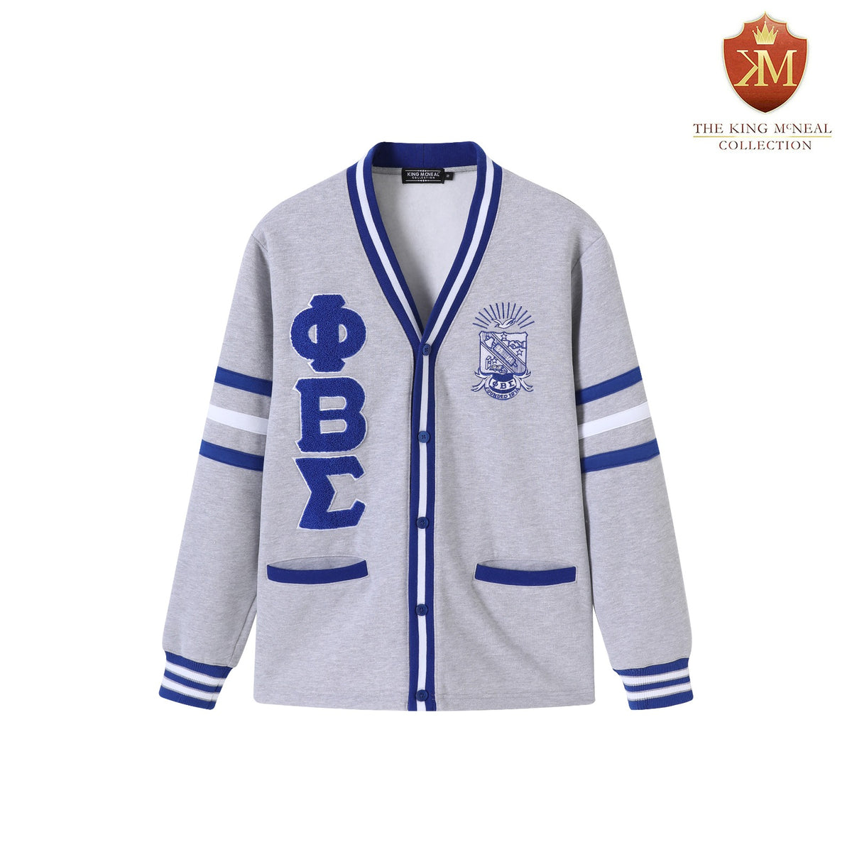 Sigma Heather Grey Fleece Cardigan