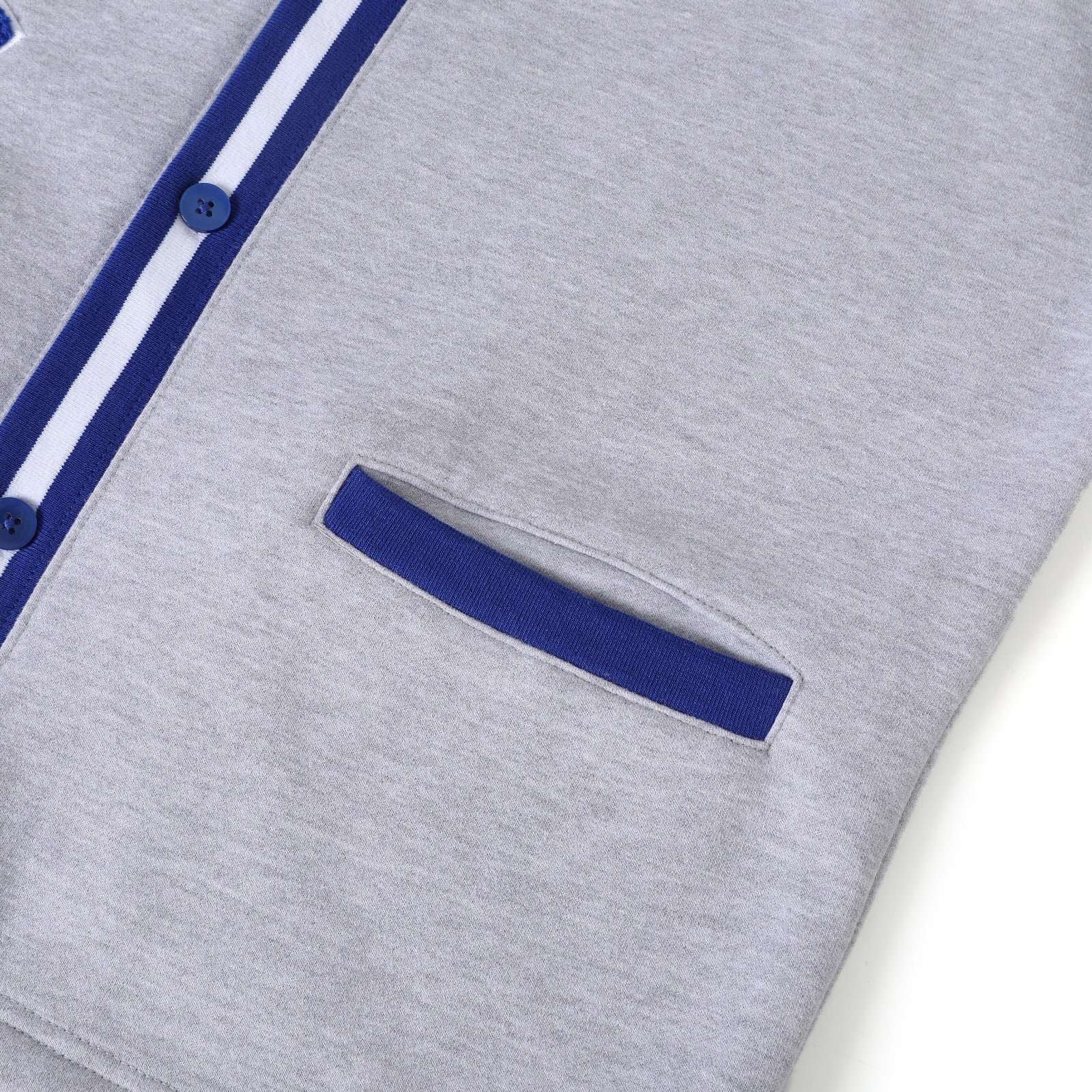 Sigma Heather Grey Fleece Cardigan