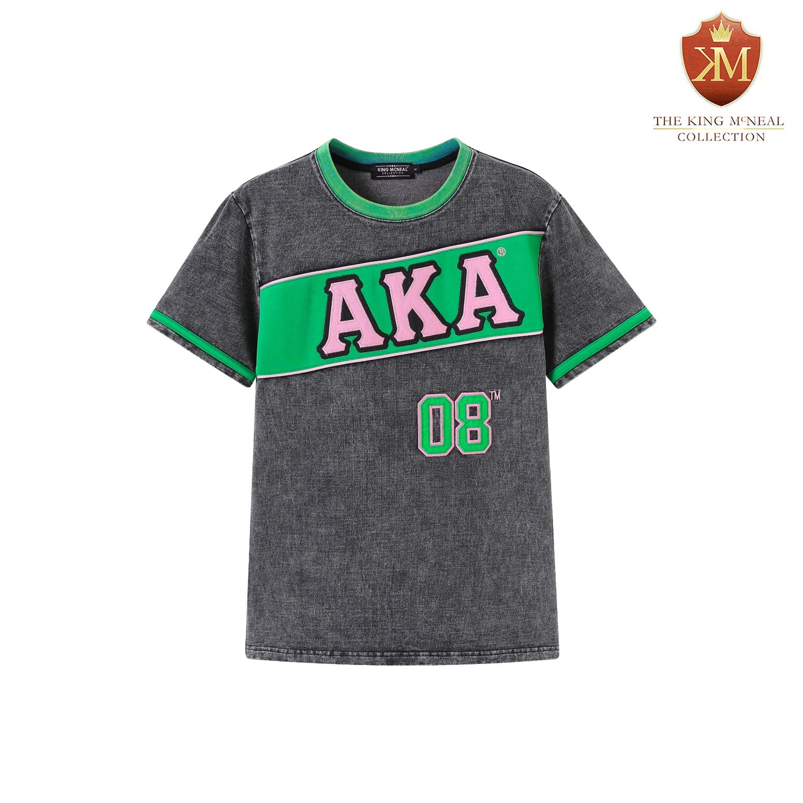 AKA Premium Black Denim Jersey Shirt