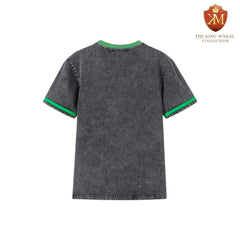 AKA Premium Black Denim Jersey Shirt