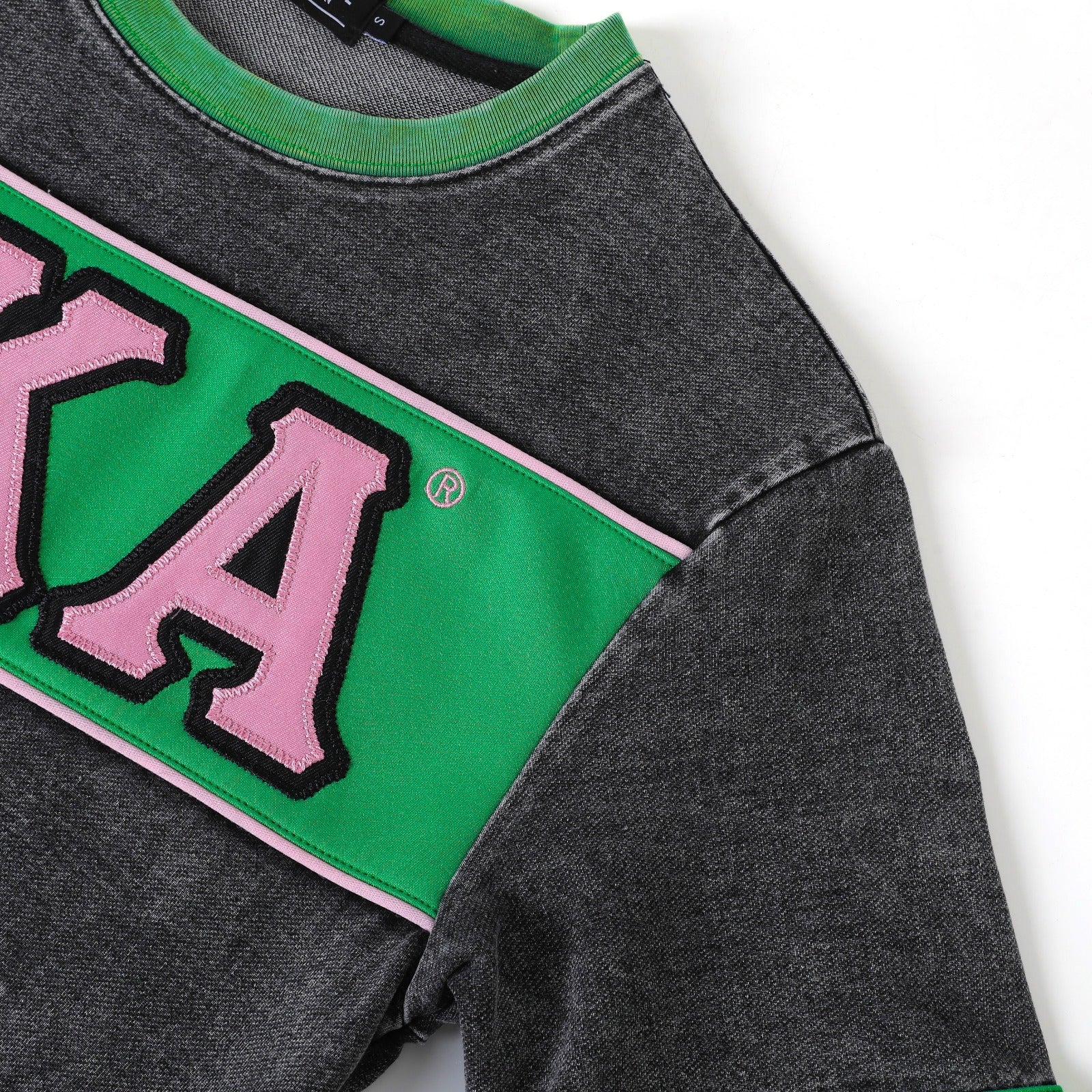 AKA Premium Black Denim Jersey Shirt