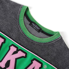 AKA Premium Black Denim Jersey Shirt