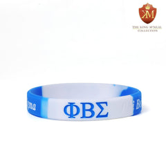 Phi Beta Sigma Silicone Bracelet