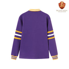 Alcorn Purple Fleece Cardigan