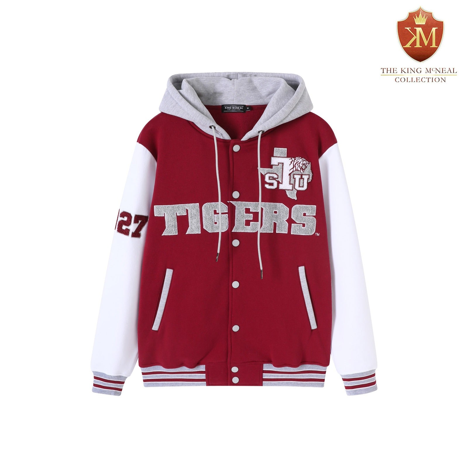 Texas Southern Maroon Fleece Jacket