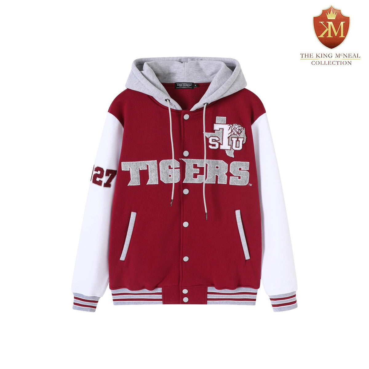Texas Southern Maroon Fleece Jacket