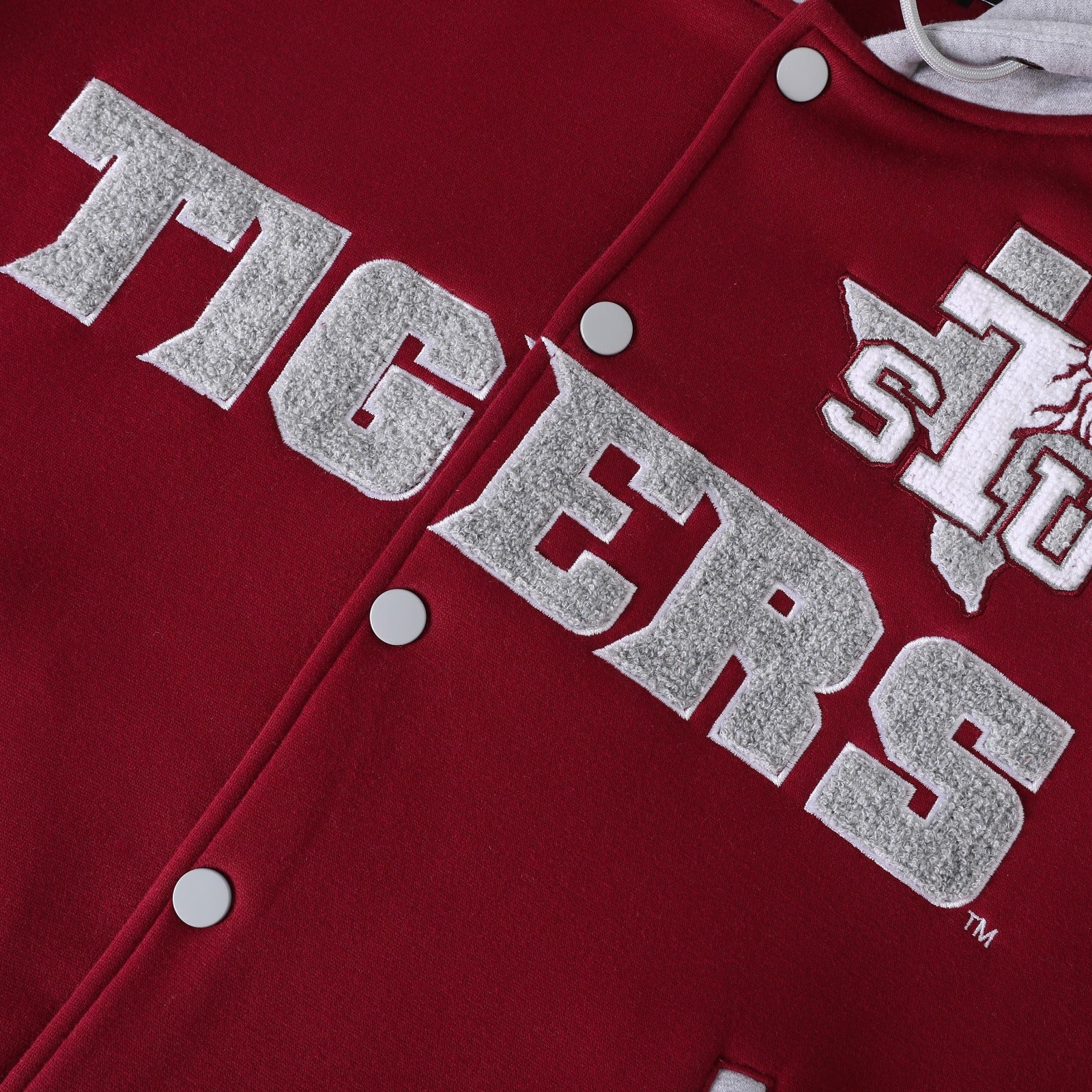 Texas Southern Maroon Fleece Jacket