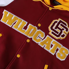 Bethune-Cookman Burgundy Fleece Jacket