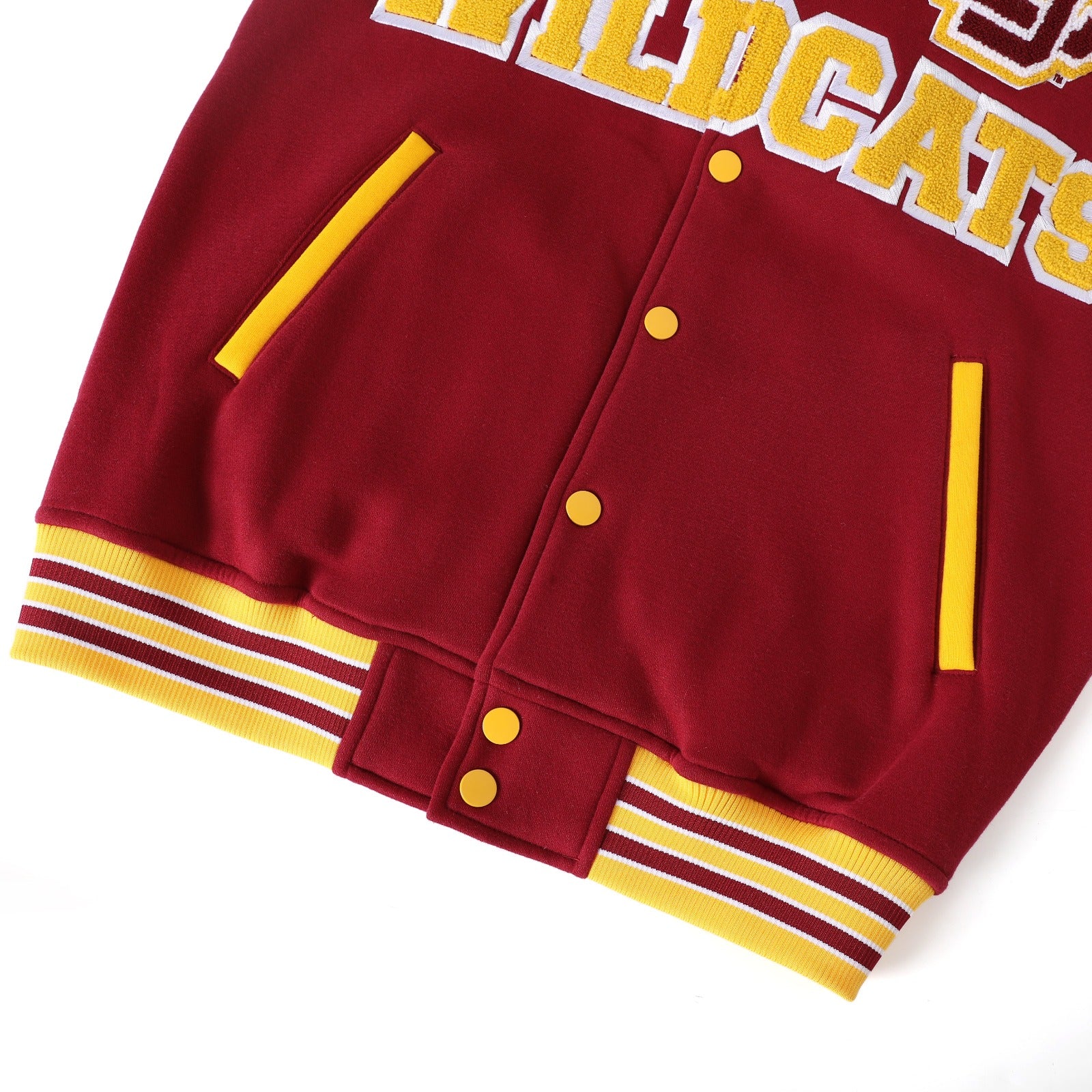 Bethune-Cookman Burgundy Fleece Jacket