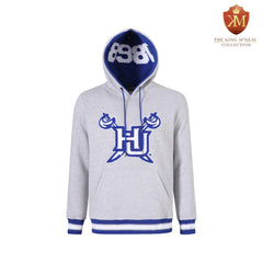 Hampton University Heather Grey Prep Hoodie