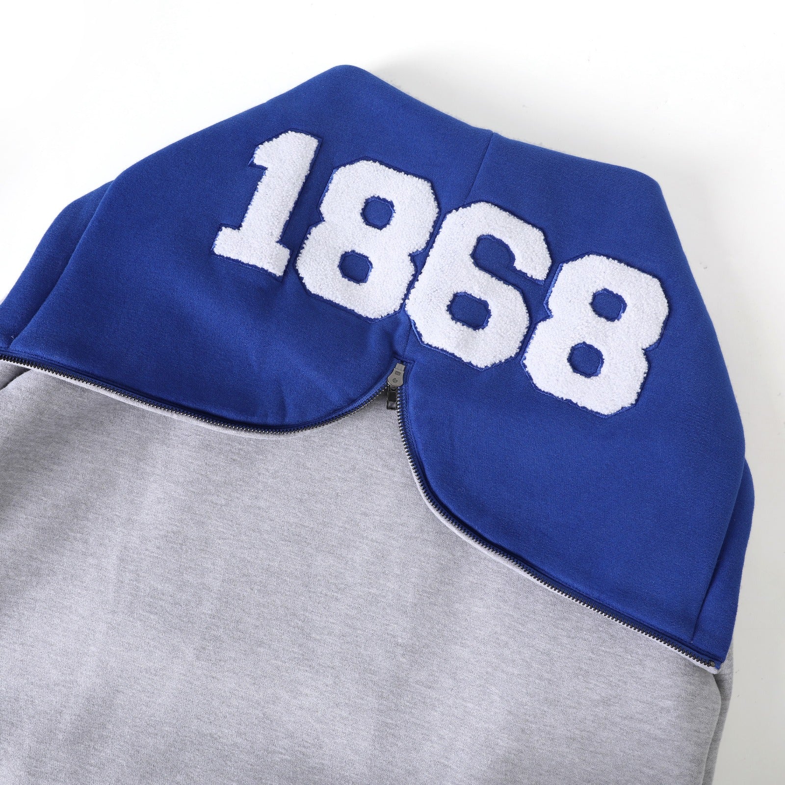 Hampton University Heather Grey Prep Hoodie