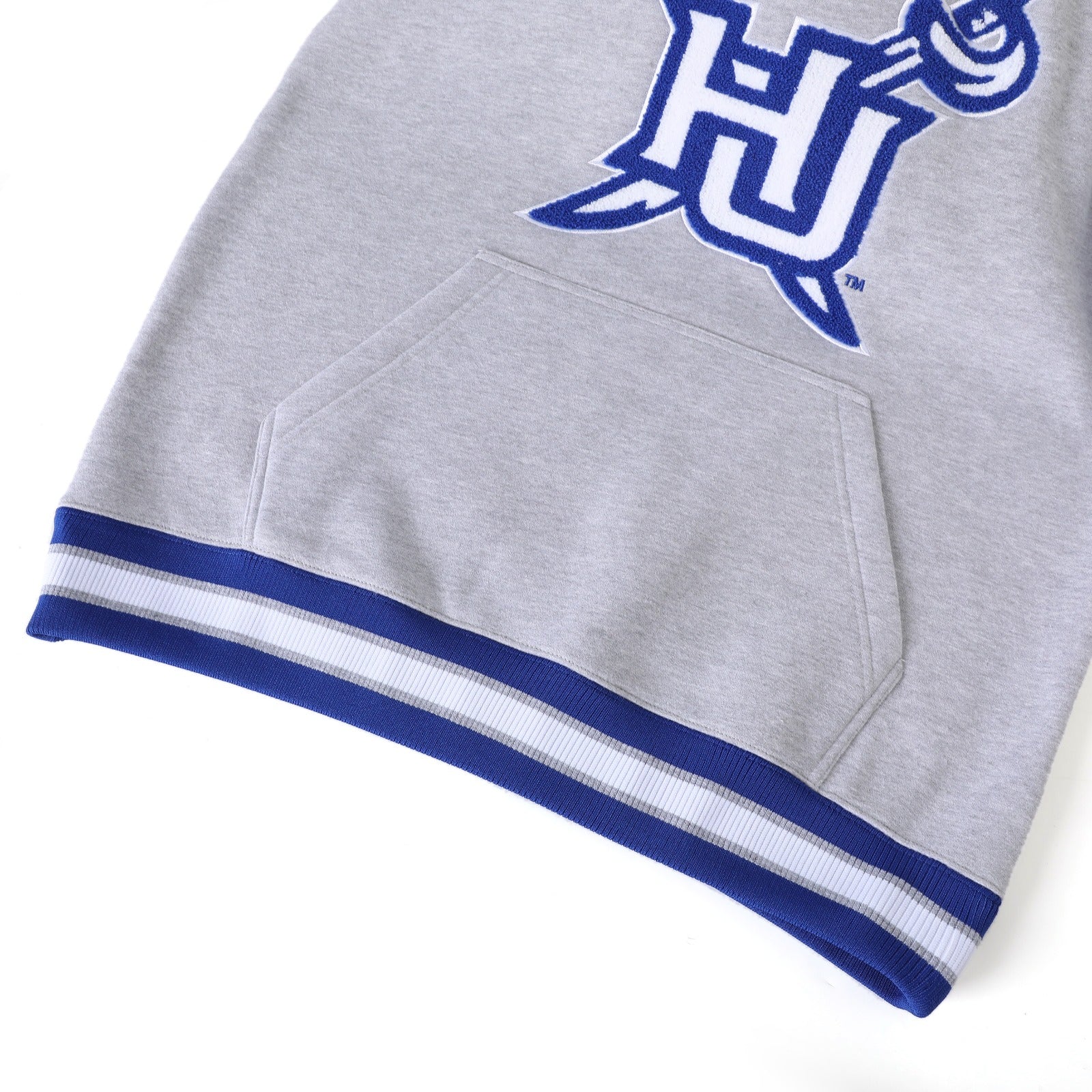 Hampton University Heather Grey Prep Hoodie