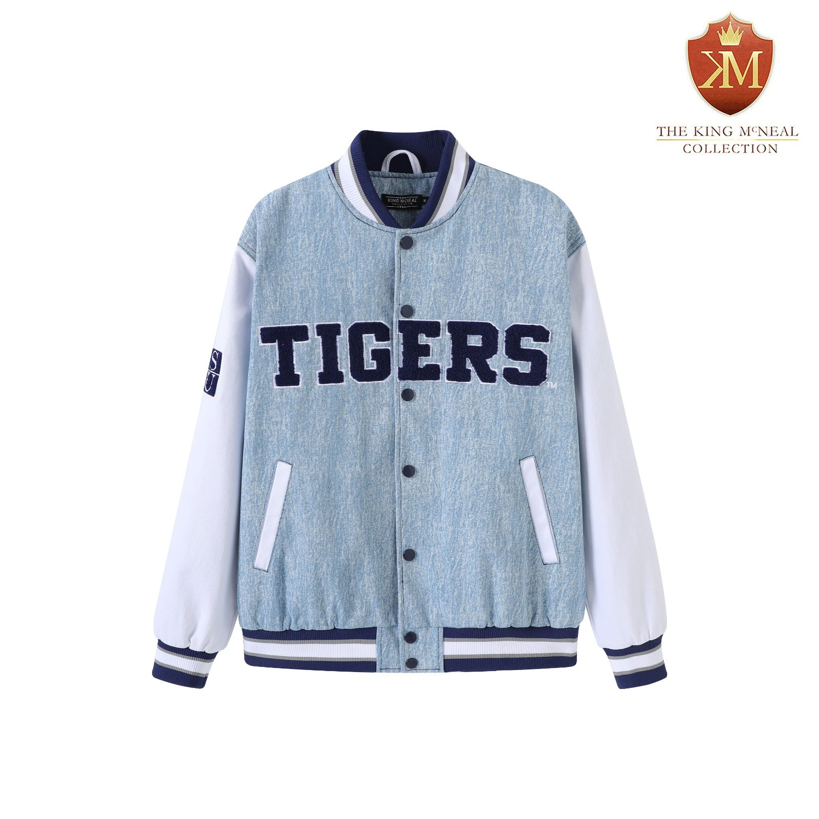 Jackson State Denim Bomber Jacket