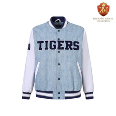 Jackson State Denim Bomber Jacket