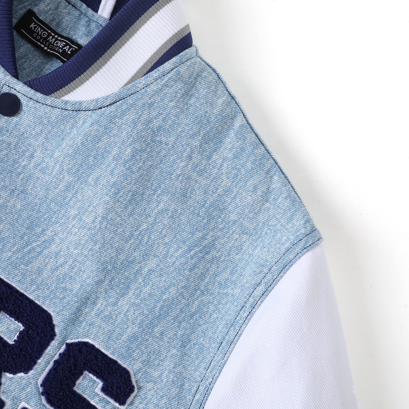 Jackson State Denim Bomber Jacket