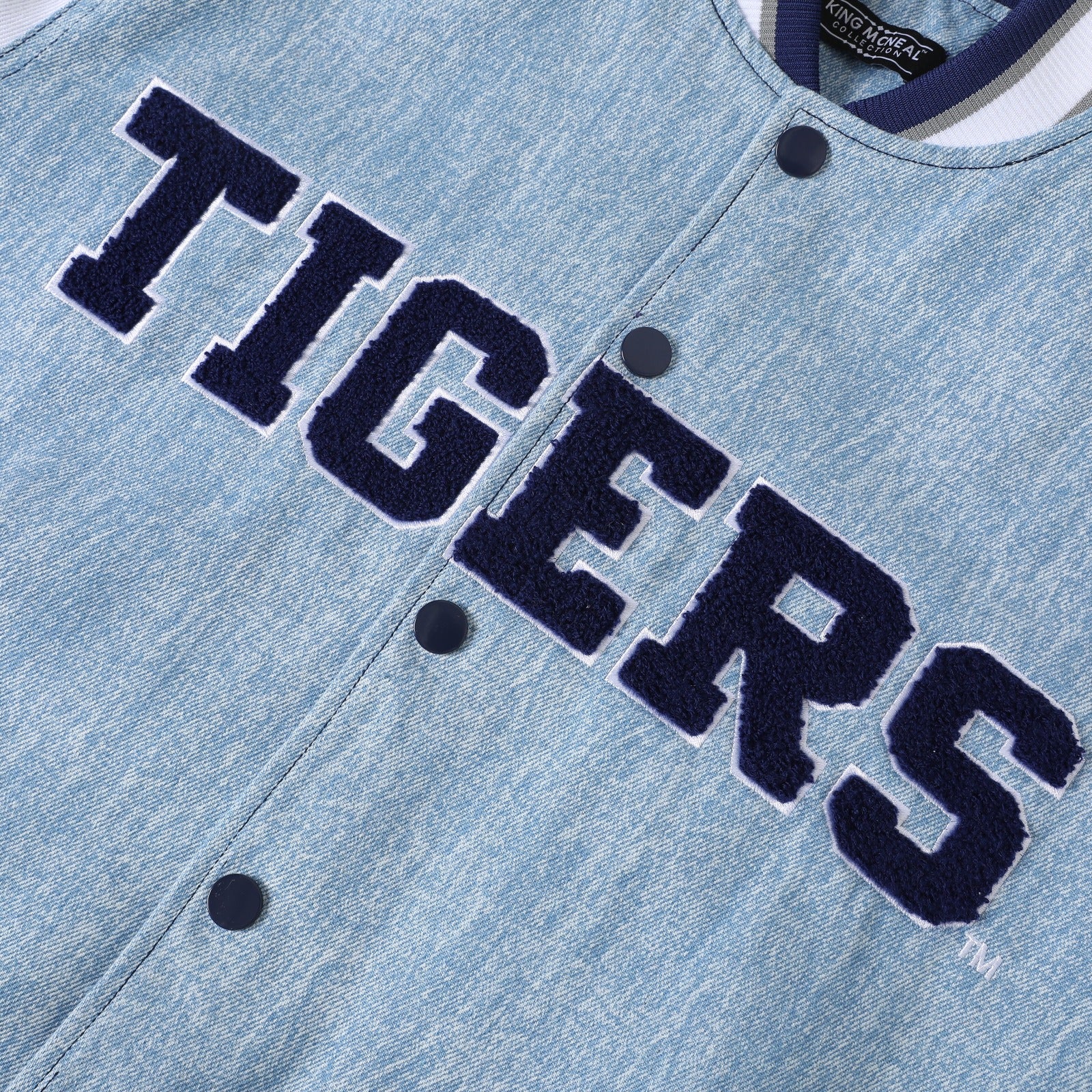 Jackson State Denim Bomber Jacket