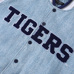 Jackson State Denim Bomber Jacket