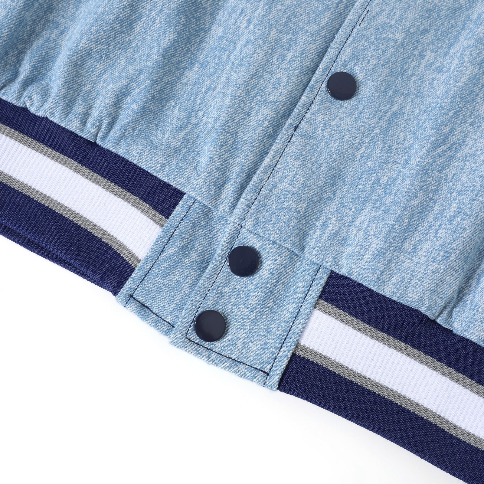 Jackson State Denim Bomber Jacket