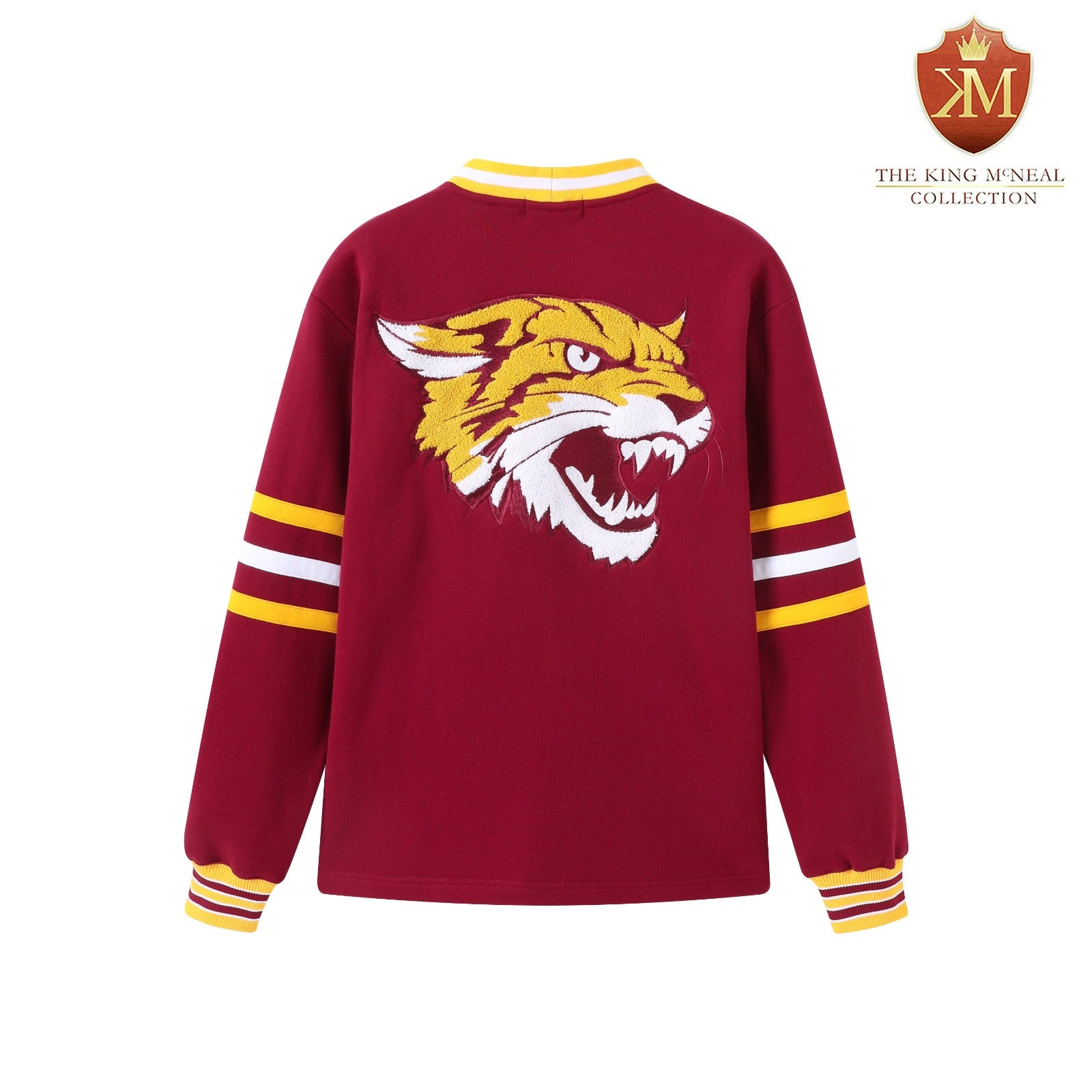 Bethune-Cookman Burgundy Fleece Cardigan