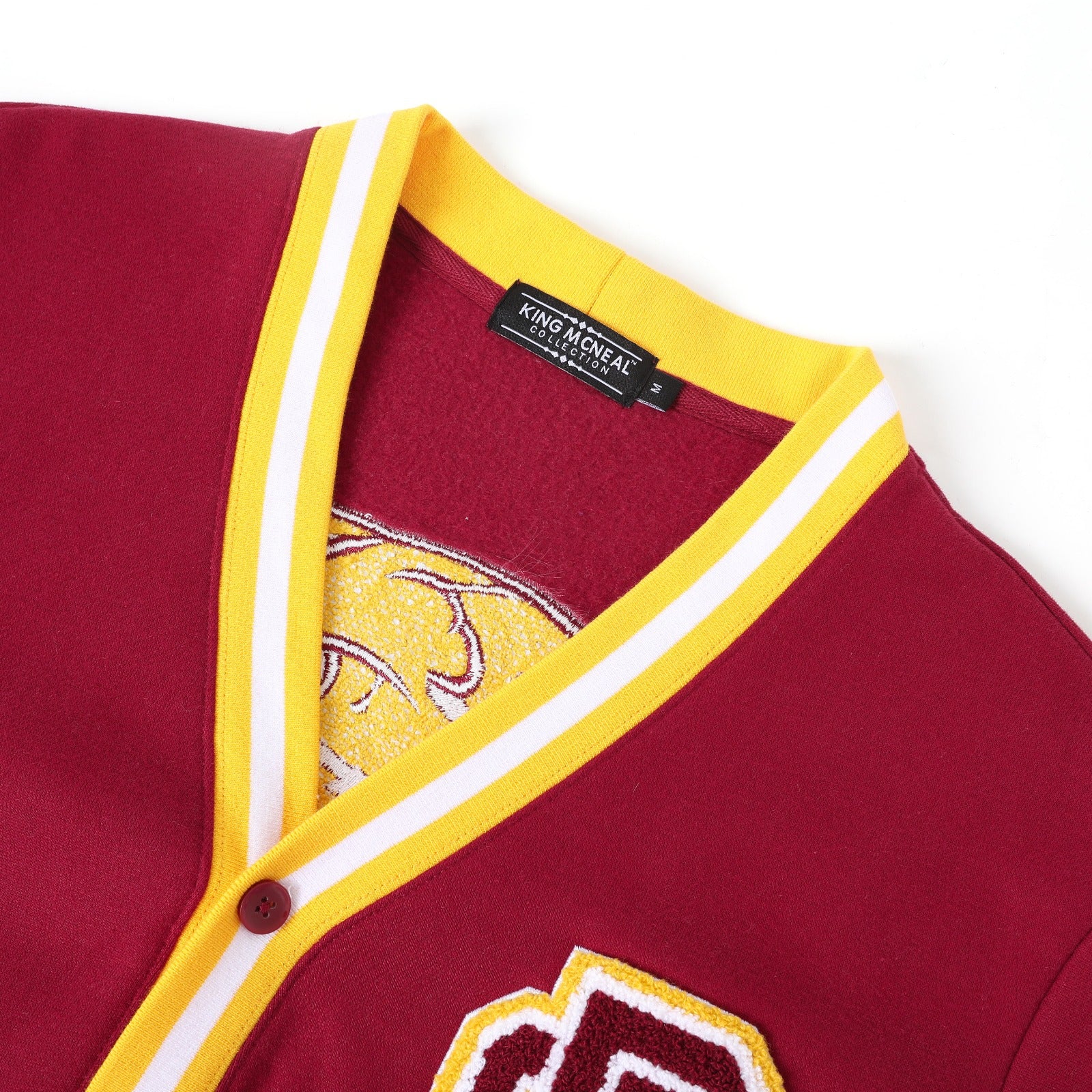 Bethune-Cookman Burgundy Fleece Cardigan