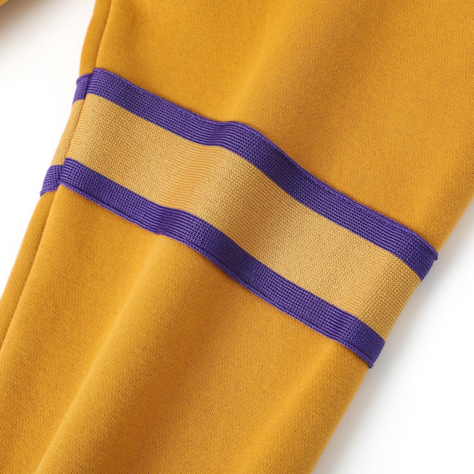 Omega 1911 Gold Stripe Chenille Crewneck