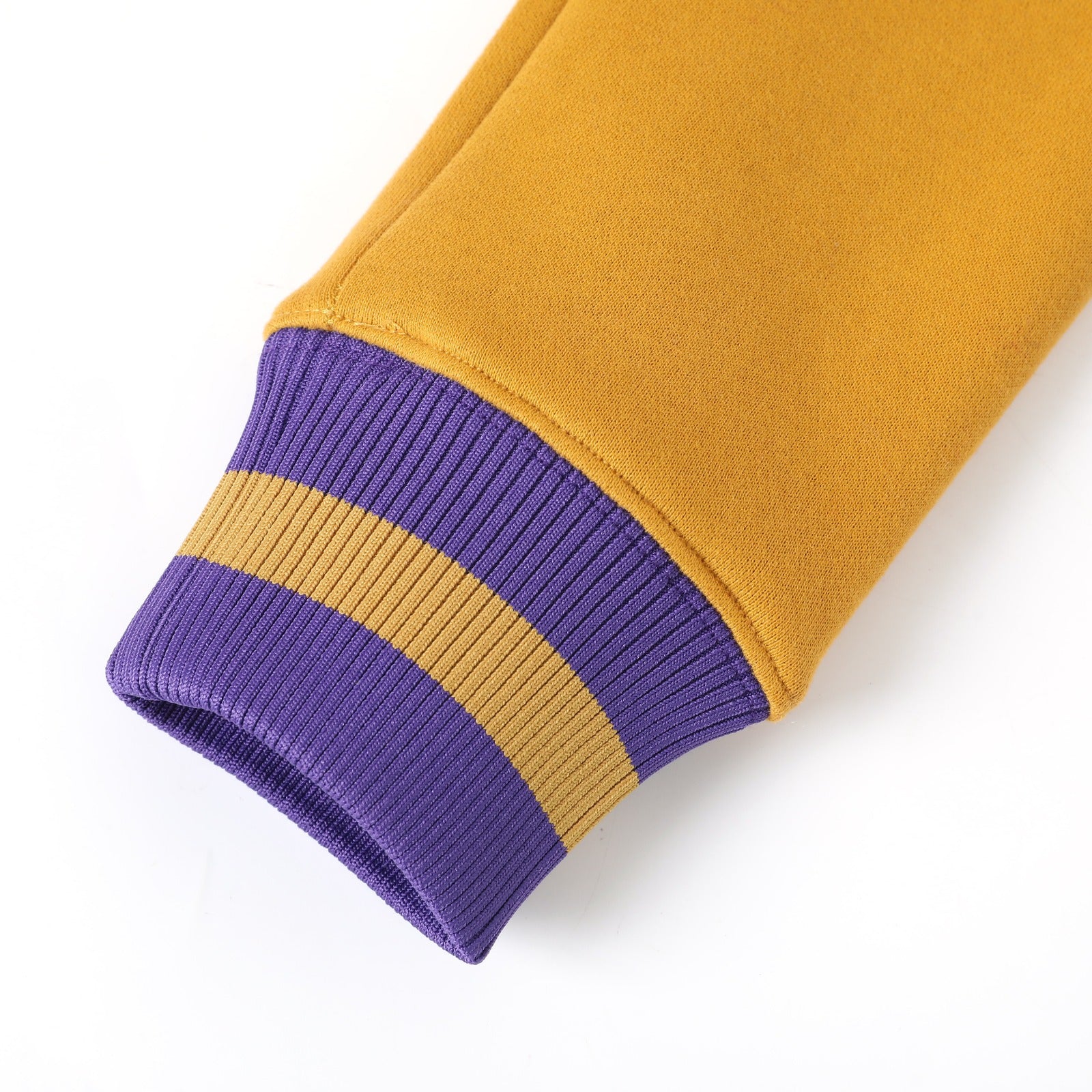 Omega 1911 Gold Stripe Chenille Crewneck