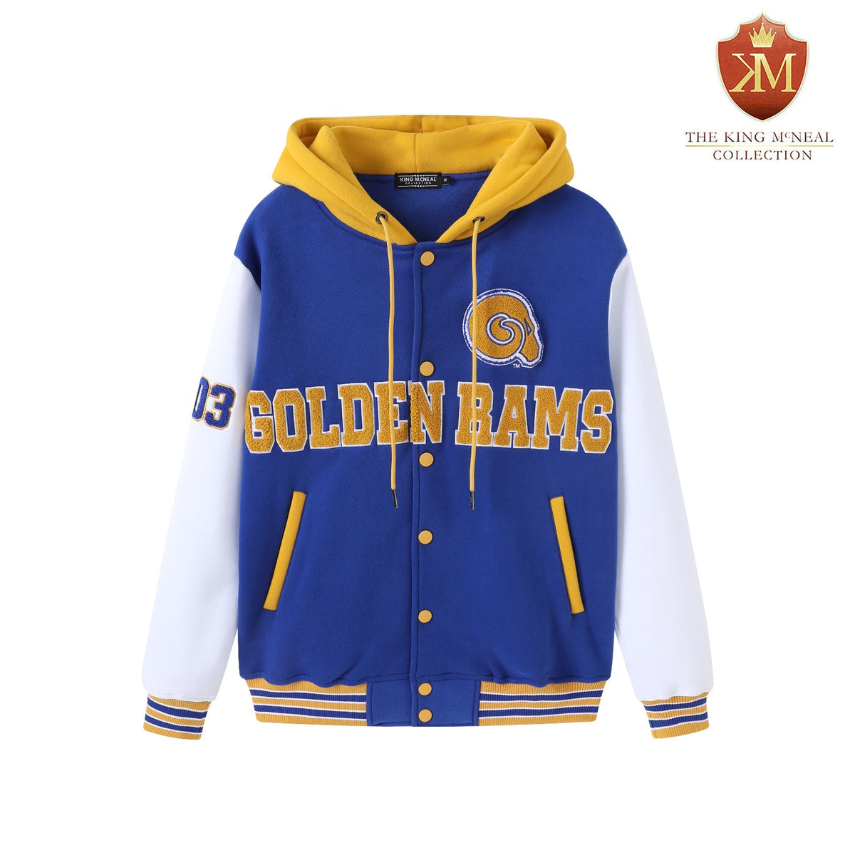 Albany State Blue Fleece Jacket