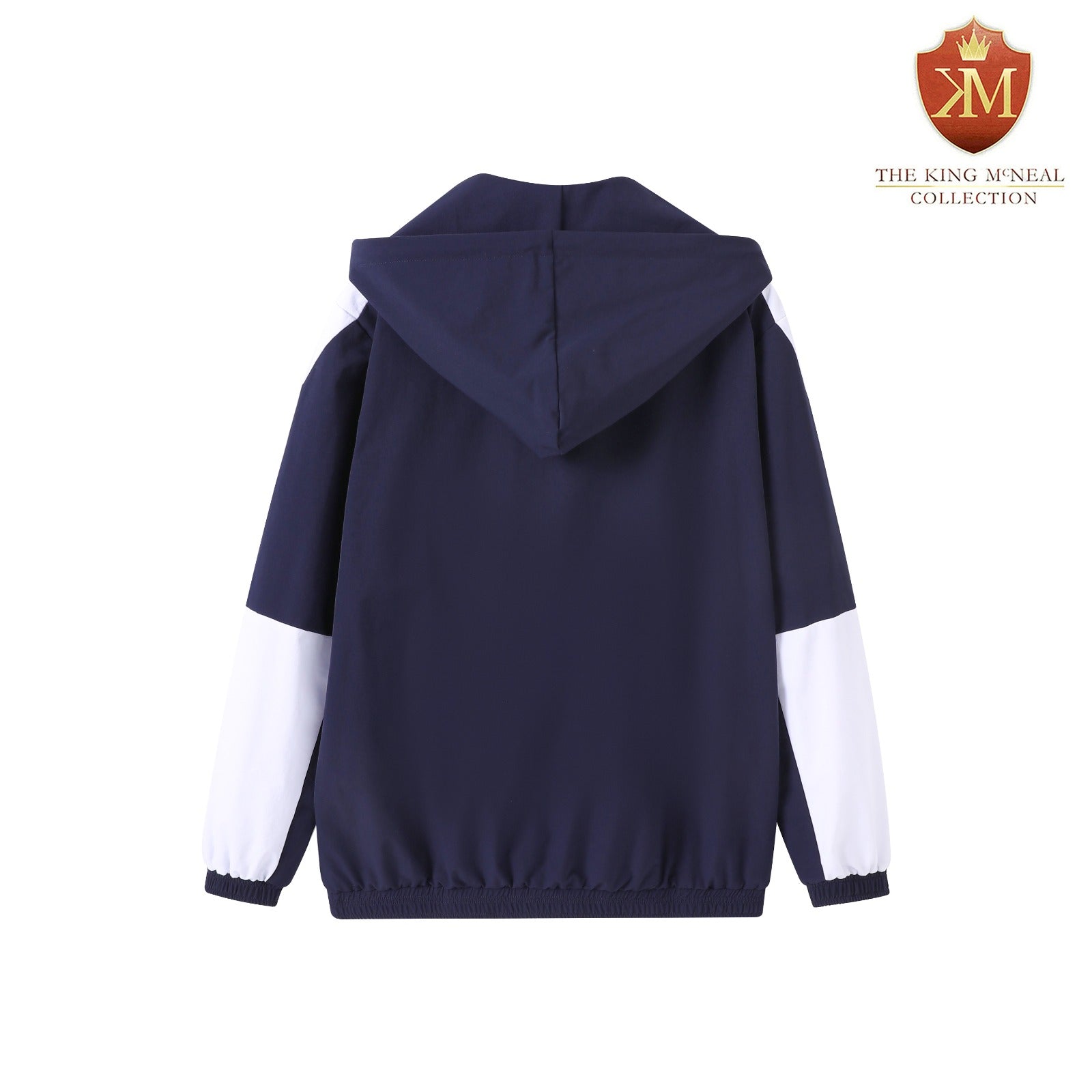 Jackson State Navy Windbreaker Tech Pullover