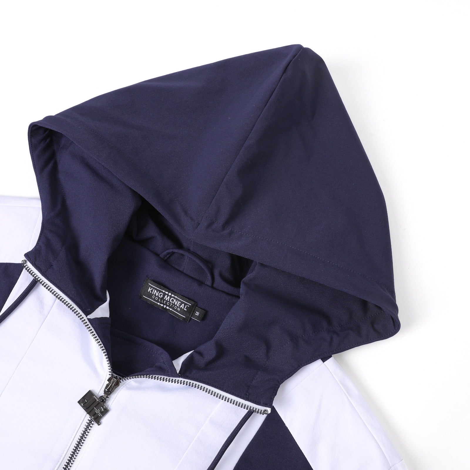 Jackson State Navy Windbreaker Tech Pullover