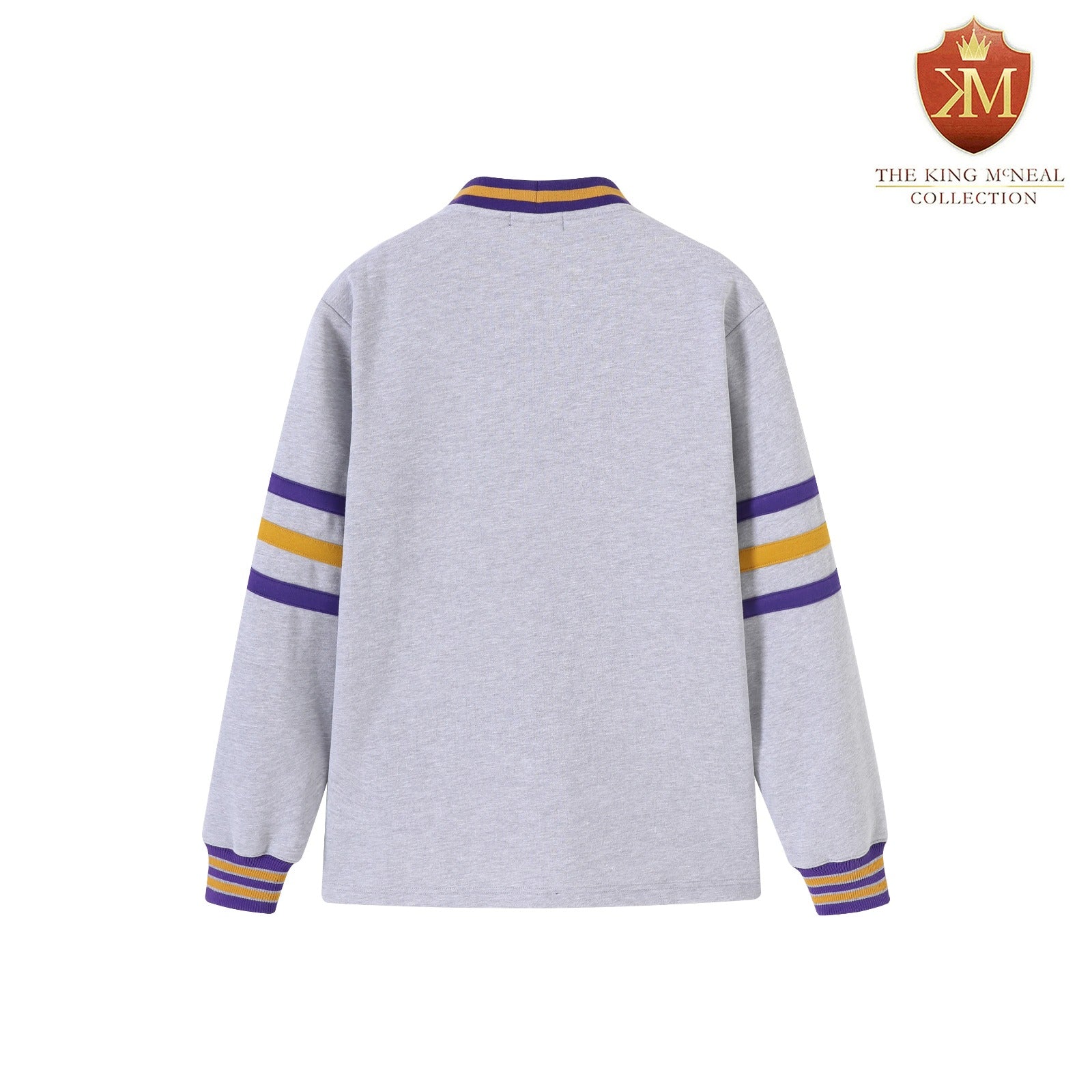 Omega Heather Grey Fleece Cardigan