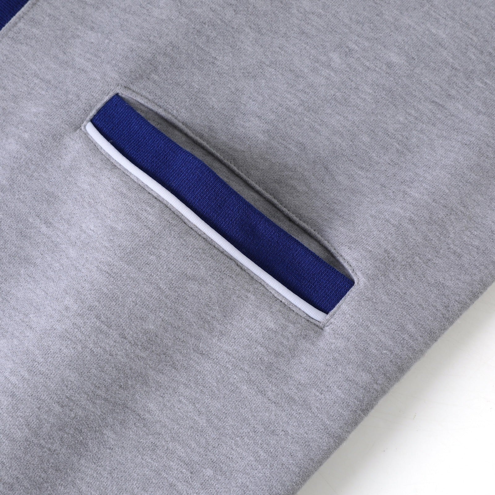 Hampton University Heather Grey Fleece Cardigan