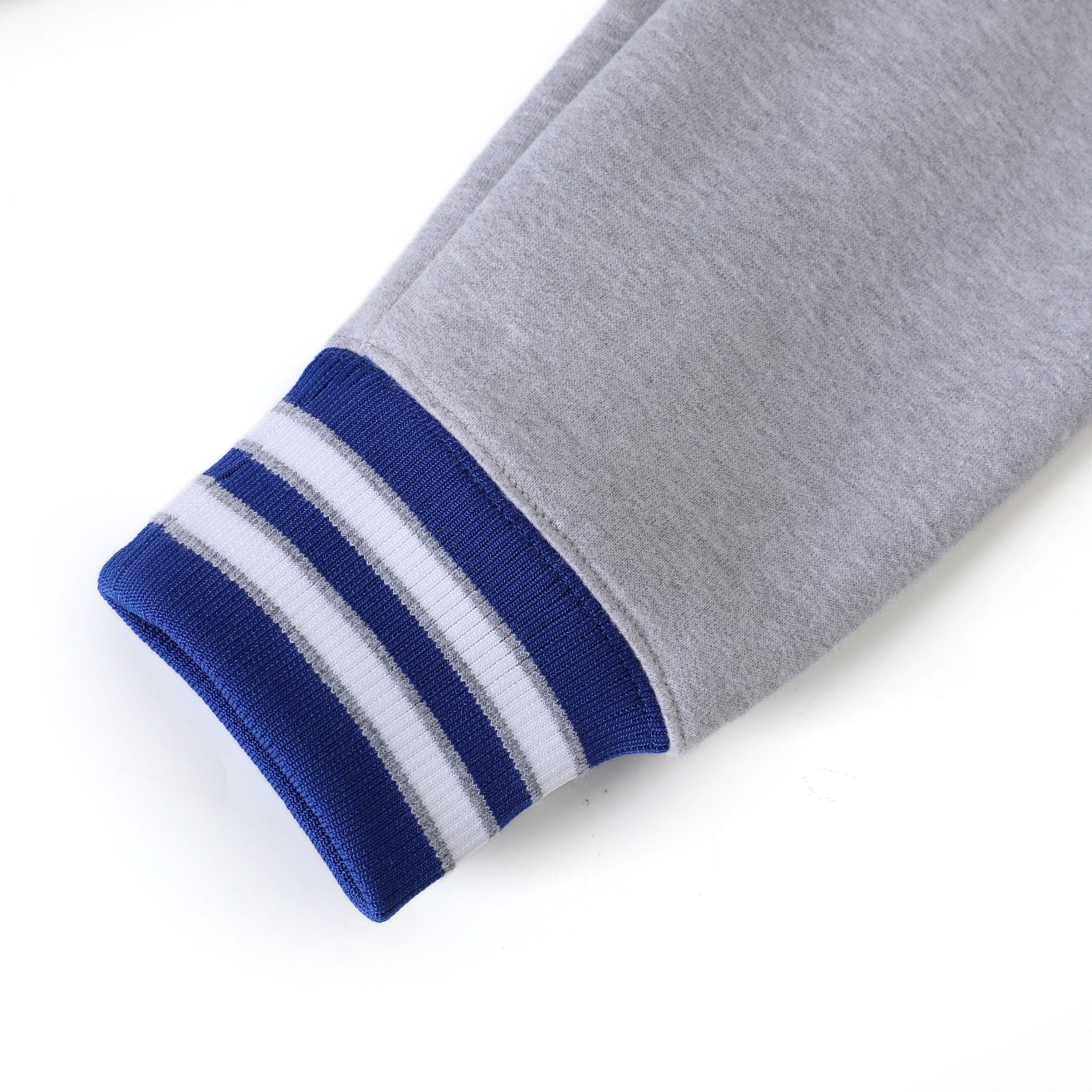 Hampton University Heather Grey Fleece Cardigan