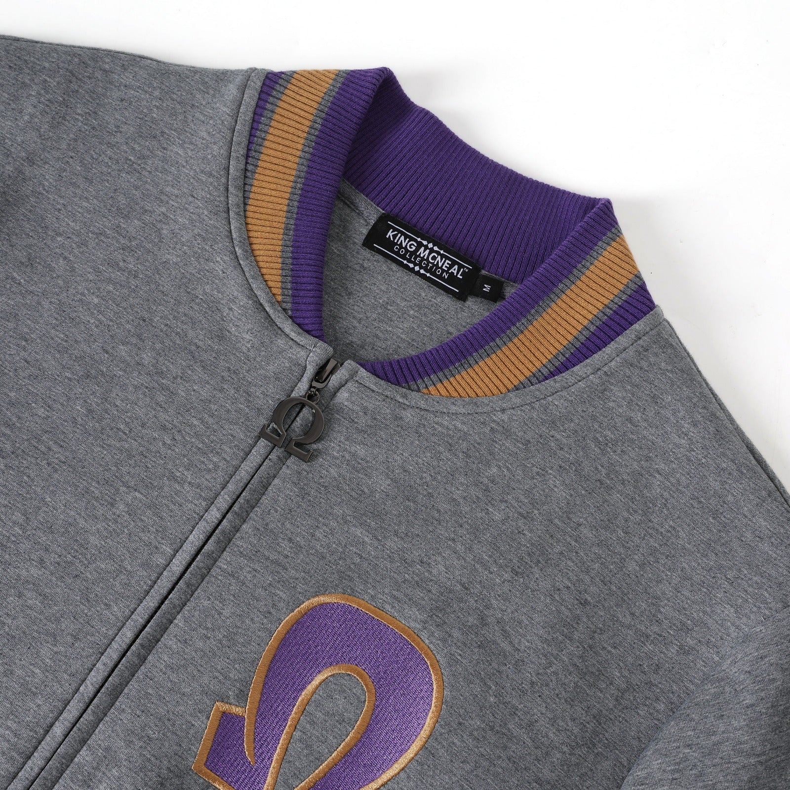 Omega Charcoal Grey Air Tech Fleece Warm Up Jacket