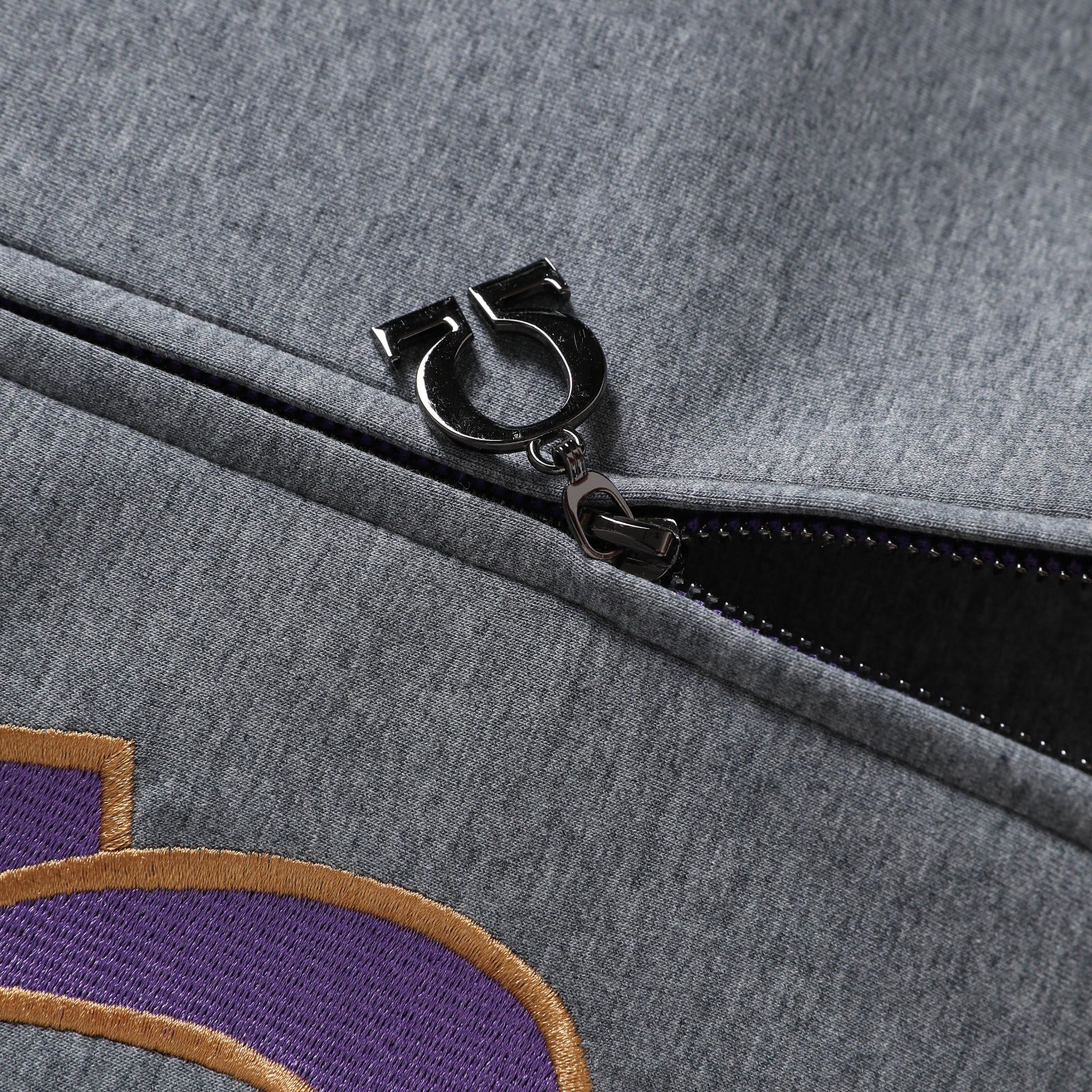 Omega Charcoal Grey Air Tech Fleece Warm Up Jacket