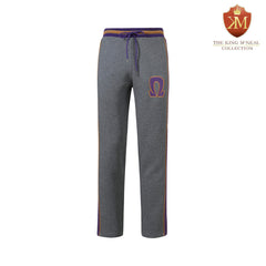 Omega Charcoal Grey Air Tech Fleece Warm Up Pants