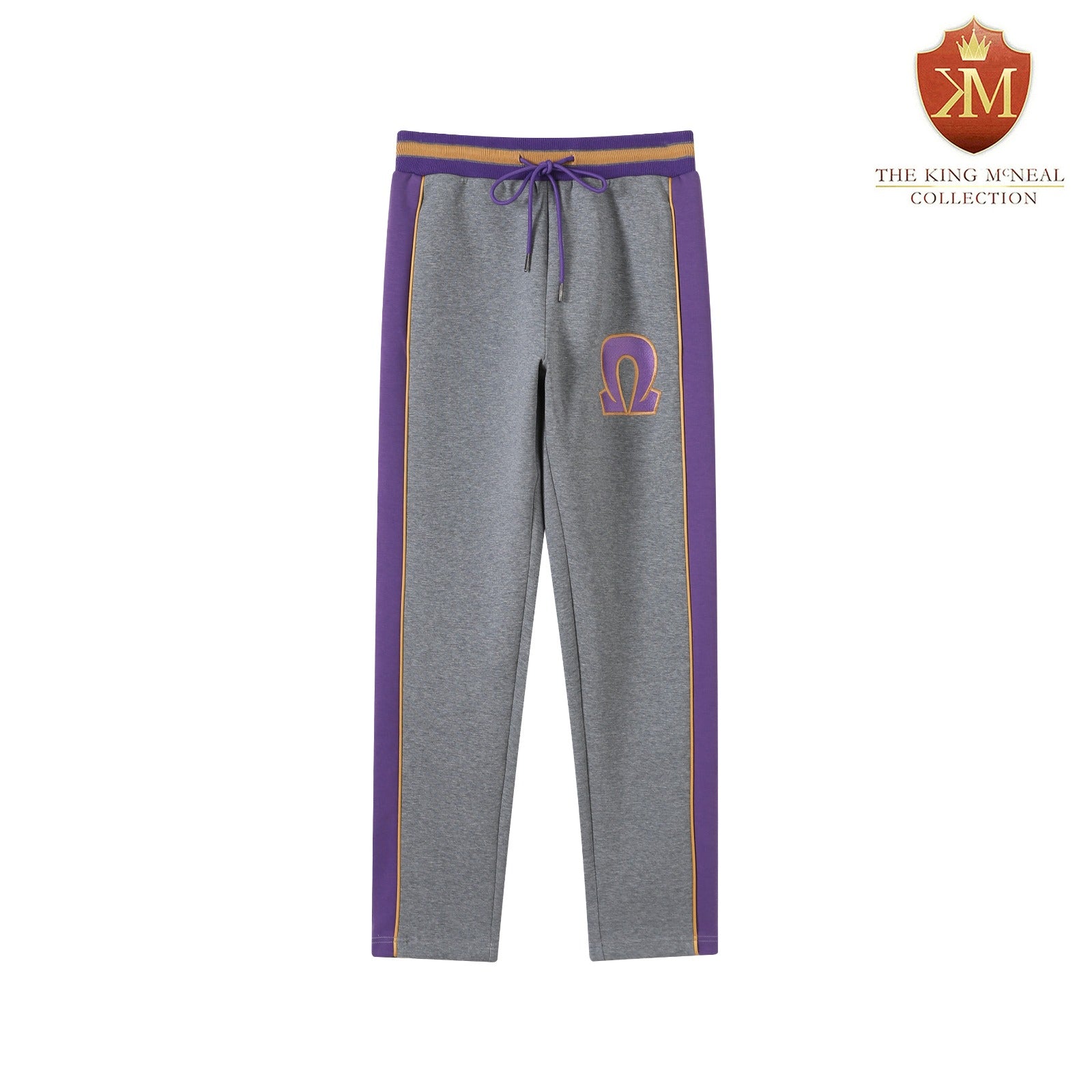 Omega Charcoal Grey Air Tech Fleece Warm Up Pants