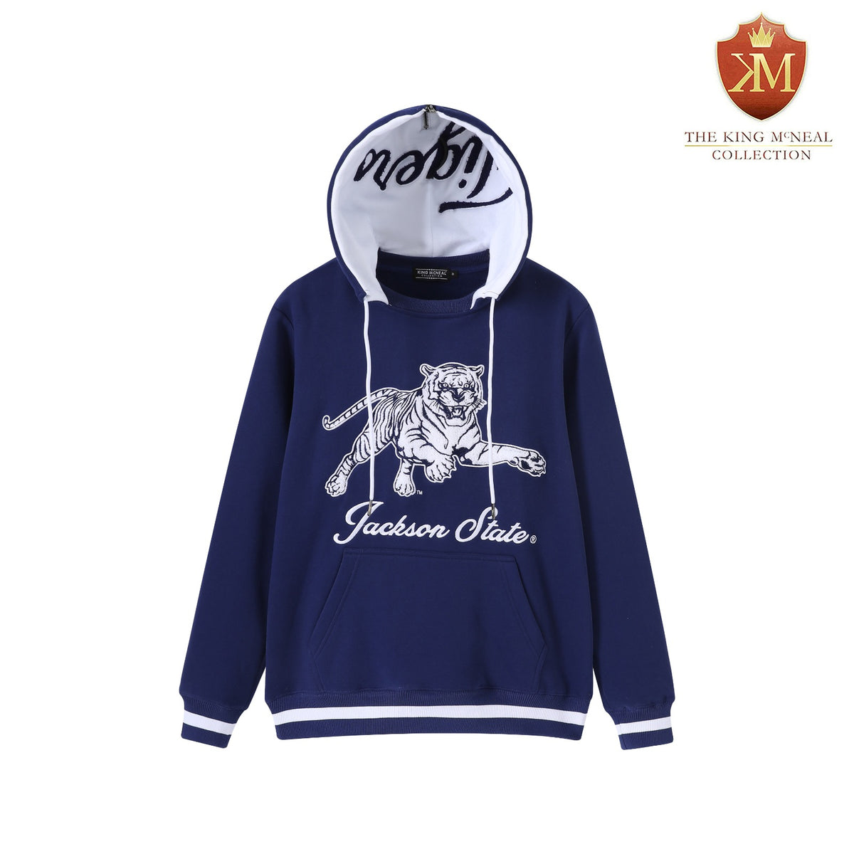 Jackson State Navy Prep Hoodie