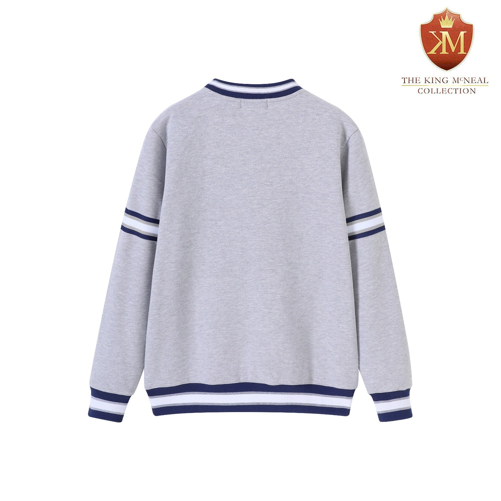 Jackson State Heather Grey Pocket Crewneck