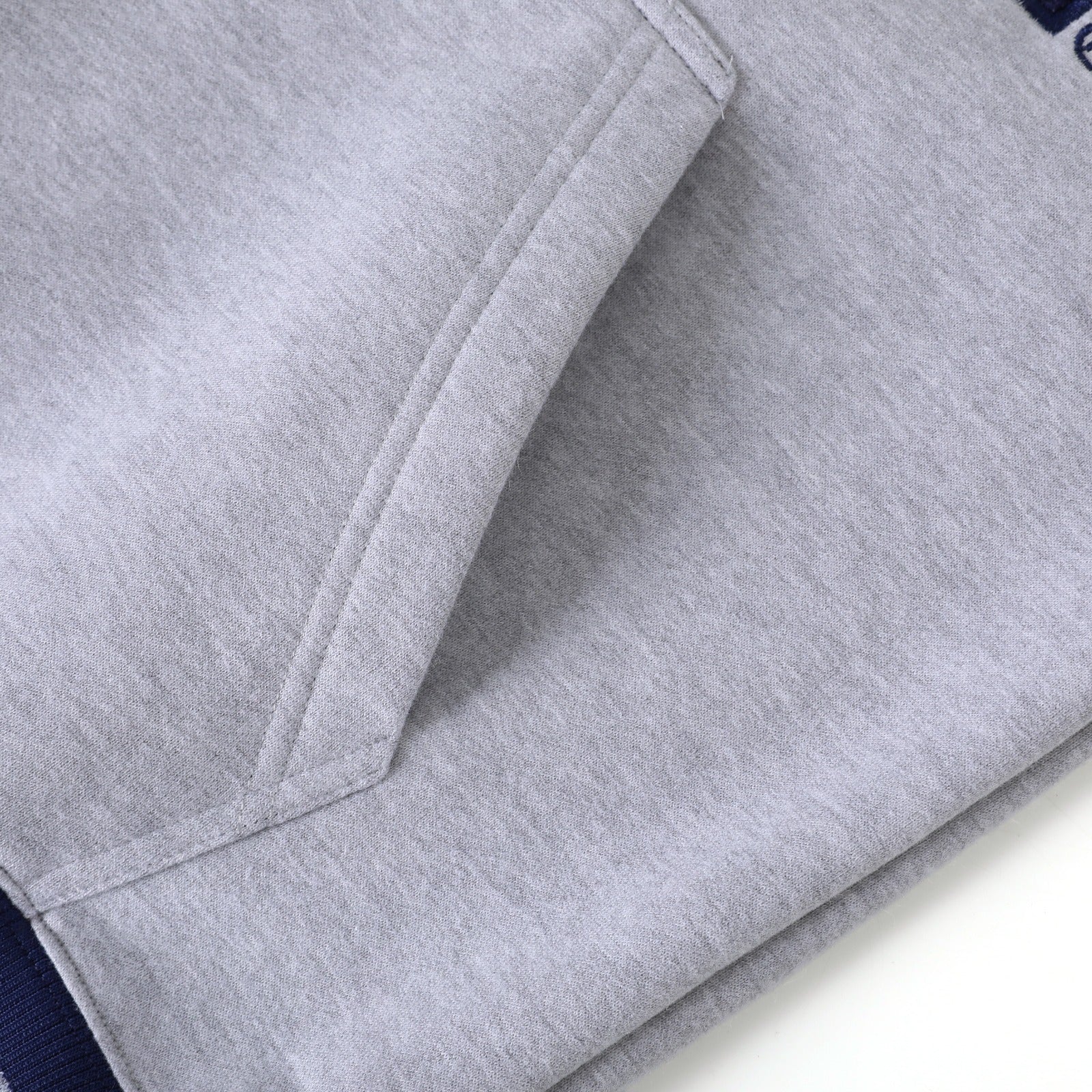 Jackson State Heather Grey Pocket Crewneck