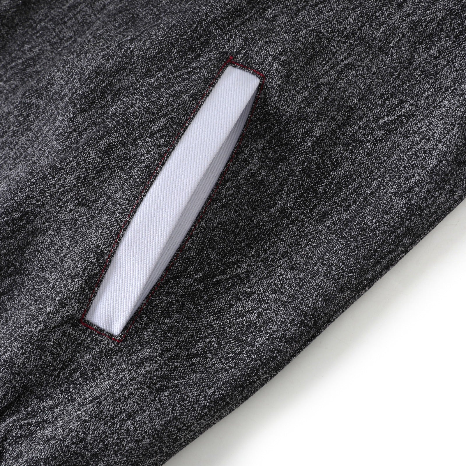 Morehouse Black  Denim Bomber Jacket